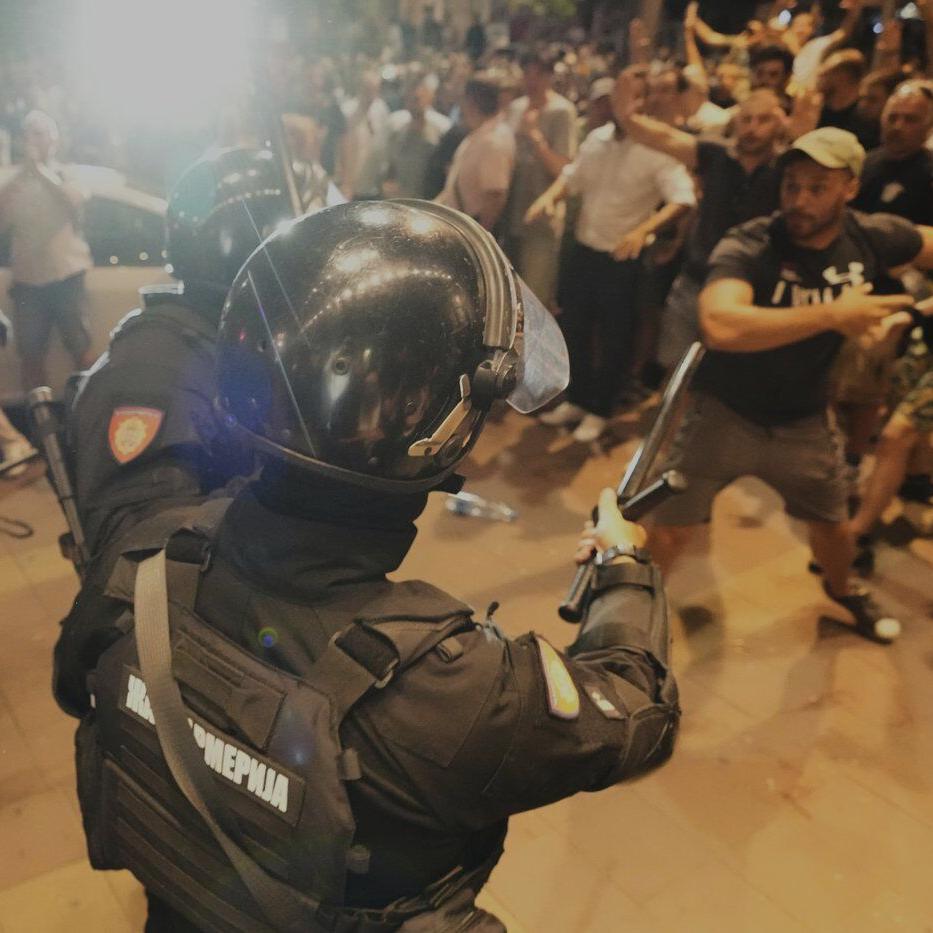 Serbian protesters are back on the streets as clashes with government loyalists escalate